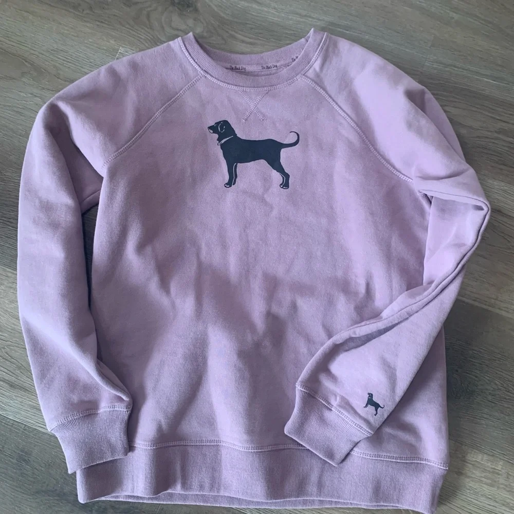 Black Dog Crewneck Sweatshirt - Picture 1 of 4